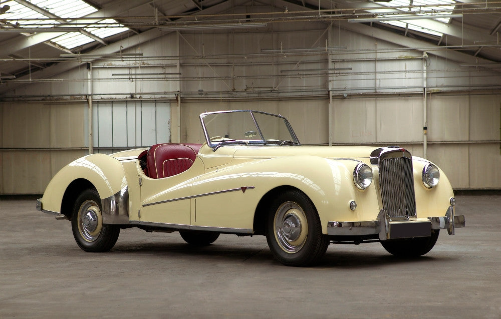 1952 Alvis TB21 Roadster Fine Art Print - Classic Car Poster
