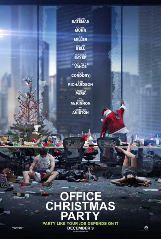 Office Christmas Party Movie Poster (27x40) | Fun Holiday Decor
