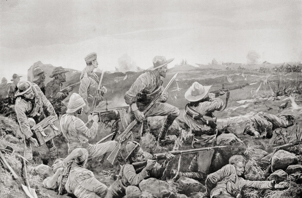 Sleepless Mafeking: Trenches of the Second Boer War Fine Art Print