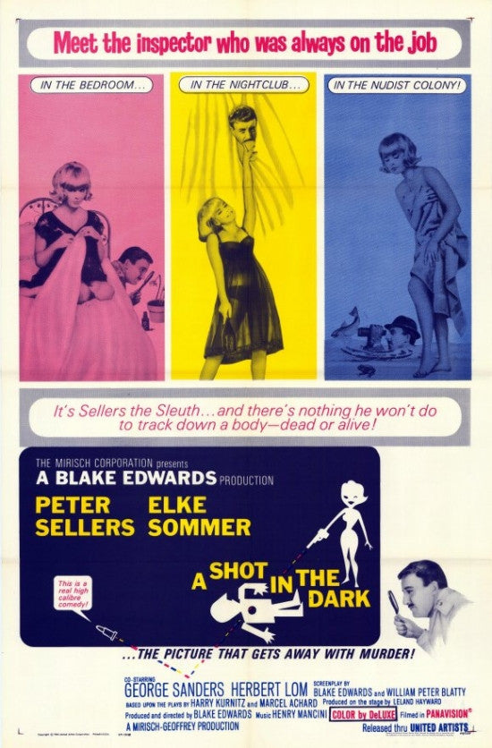 A Shot in the Dark Movie Poster (11 x 17) - Pop Culture Graphics