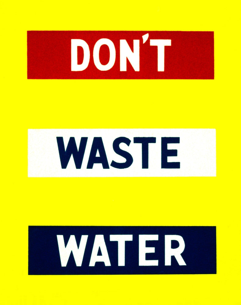 WWII Water Conservation Fine Art Print by Science Source