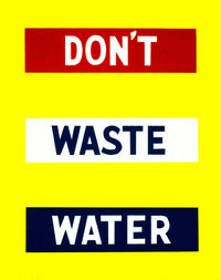 WWII Water Conservation Fine Art Print by Science Source