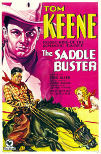 Saddle Buster Movie Poster Masterprint by Tom Keene (1932)