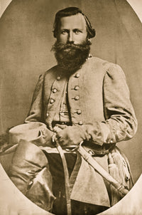 Portrait of Confederate General JEB Stuart, CSA Fine Art Print