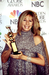 Barbra Streisand Golden Globe Award Photo Print - January 2000