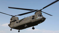 US Army CH-47 Chinook Helicopter in Afghanistan Fine Art Print by VWPics