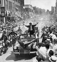 Wendell L. Willkie Campaigning for Presidency Poster Print