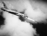 Vietnam War Crusader Jet Fighter Fine Art Print by Granger Collection
