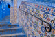 Chefchaouen Decorated Tile Wall Fine Art Print by Jaynes Gallery