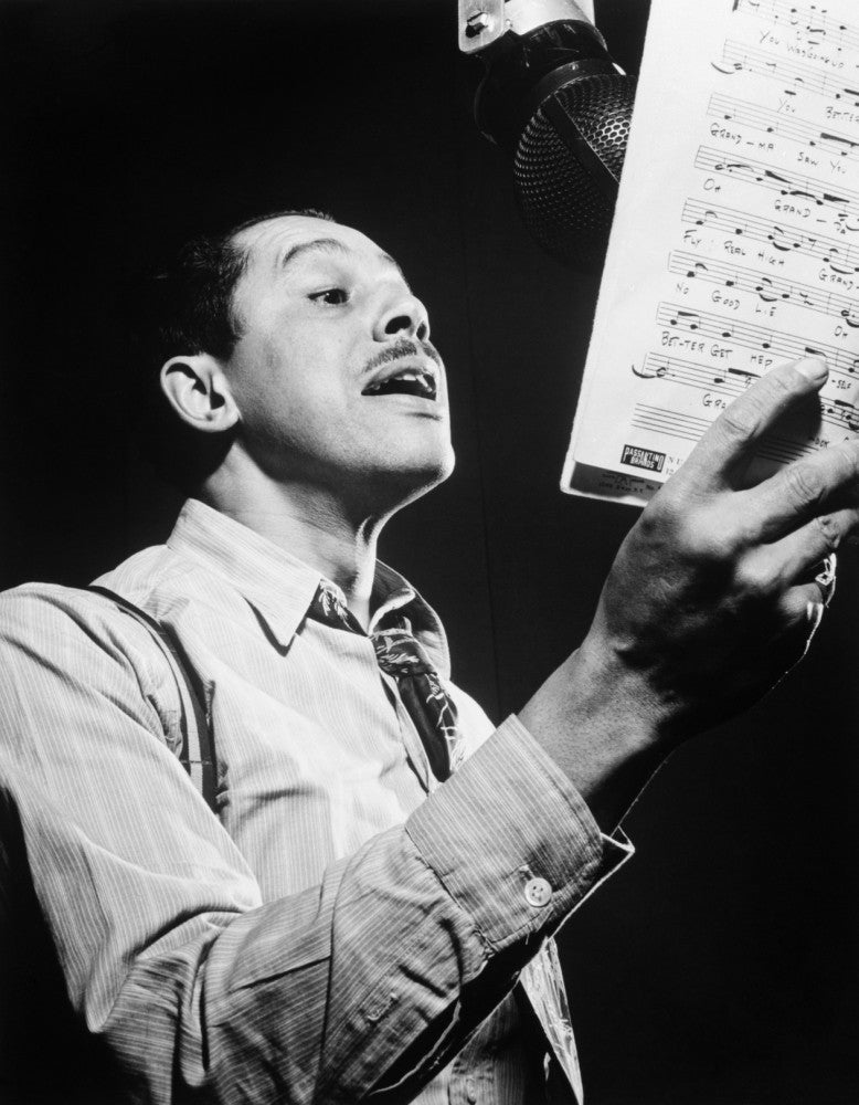Cab Calloway Jazz Singer Fine Art Print by William P. Gottlieb