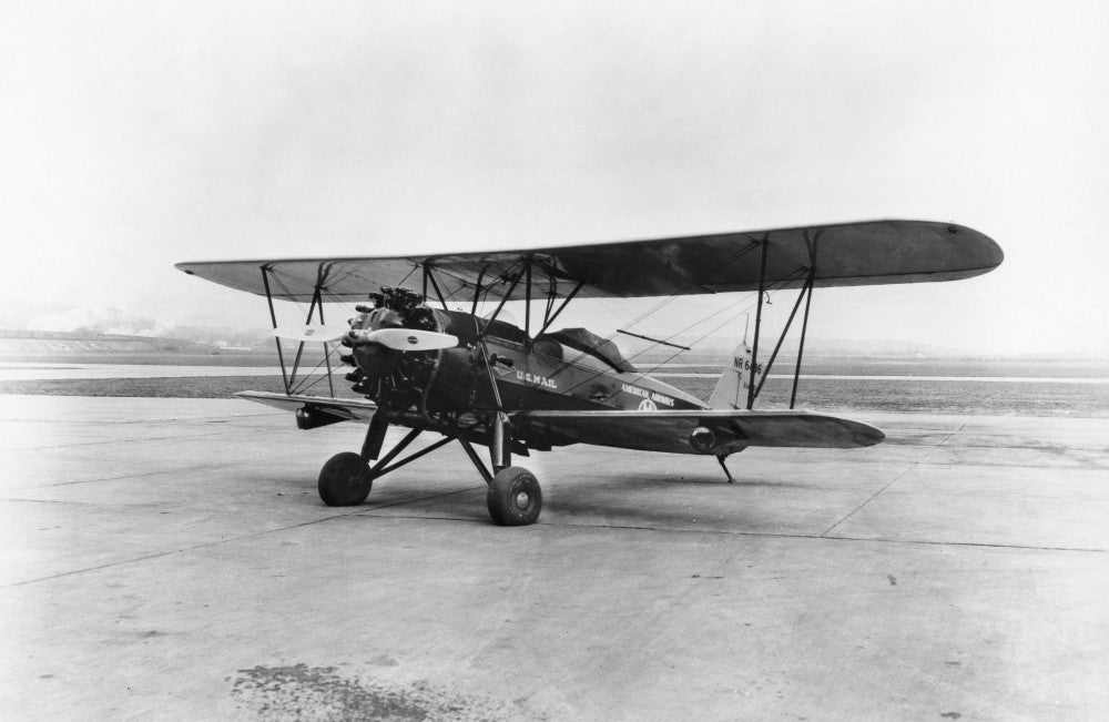 Stearman C3Mb Biplane Photograph - 1928 Air Mail Transport