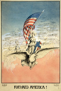 WWI Pro-War Poster Print from 1917 by Science Source