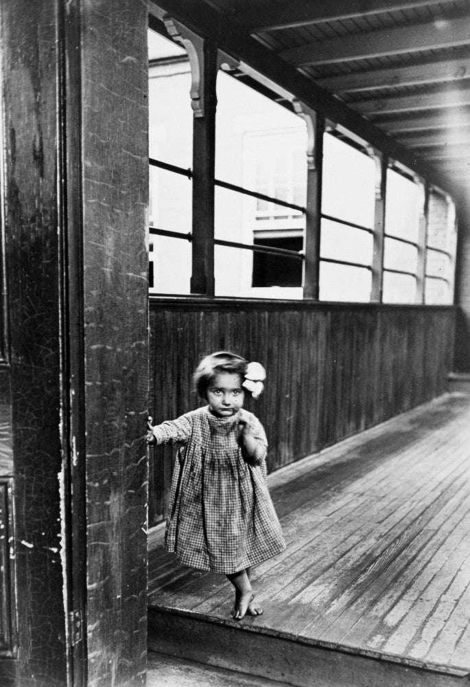 Child Labor, 1909 - 'Little Orphan Annie' Fine Art Print by Lewis W. Hine