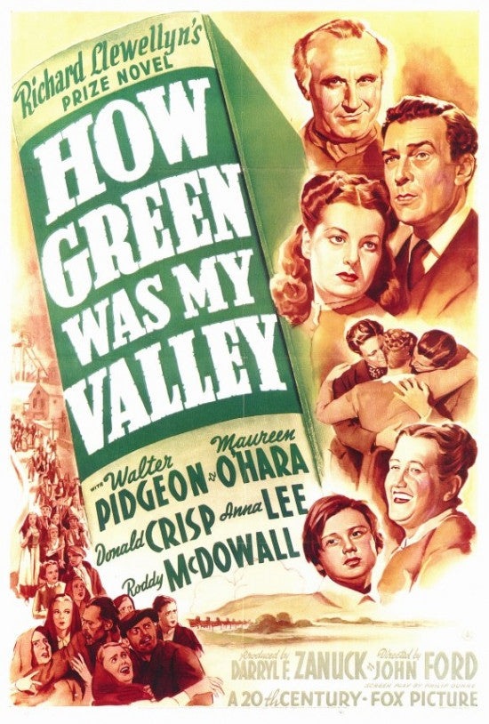 How Green Was My Valley Movie Poster Print (27x40) - Item #MOVGF8171