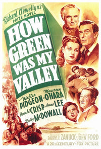 How Green Was My Valley Movie Poster Print (27x40) - Item #MOVGF8171