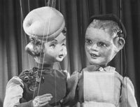 Two Marionettes Fine Art Print - Beautiful Wall Décor