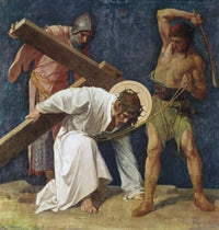 Jesus Falls the First Time Fine Art Print by Martin Feuerstein