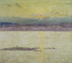 Sunset Ironbound Island Art Print by Frederick Childe Hassam - 1896