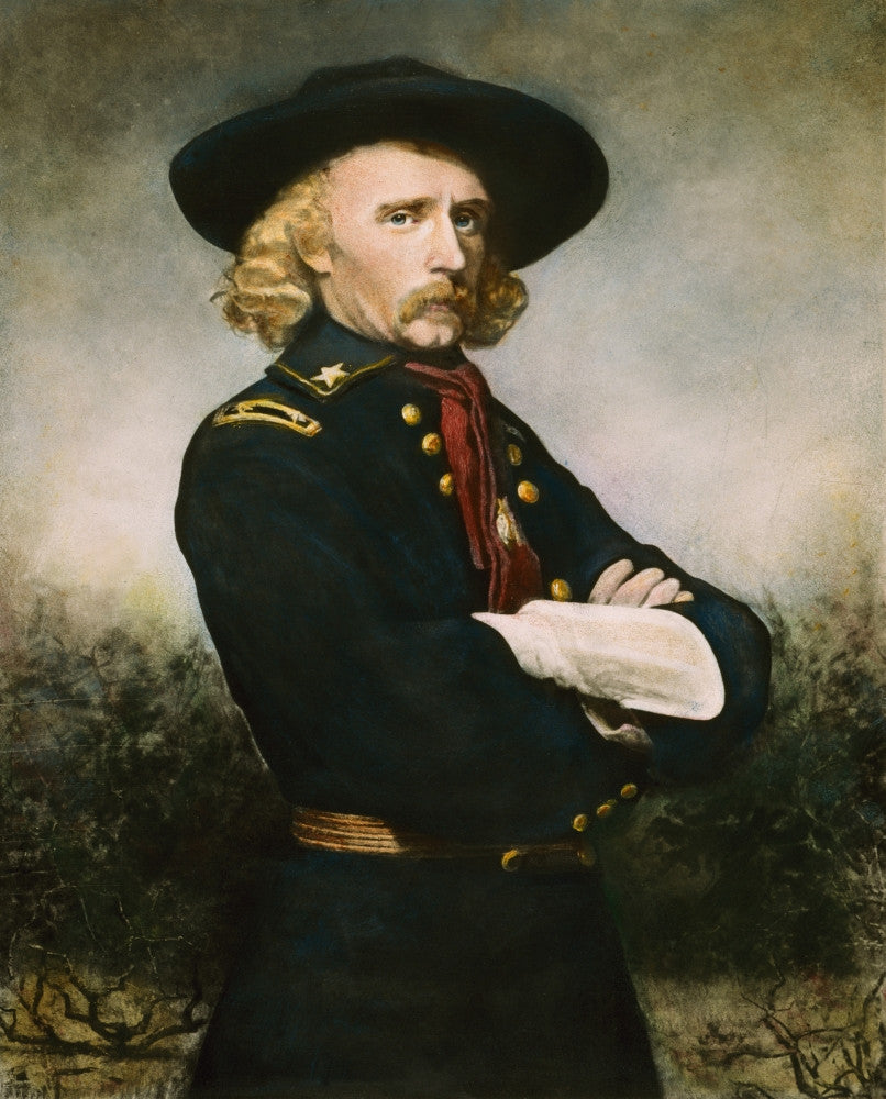 George Armstrong Custer Fine Art Print After Alexander Lawrie