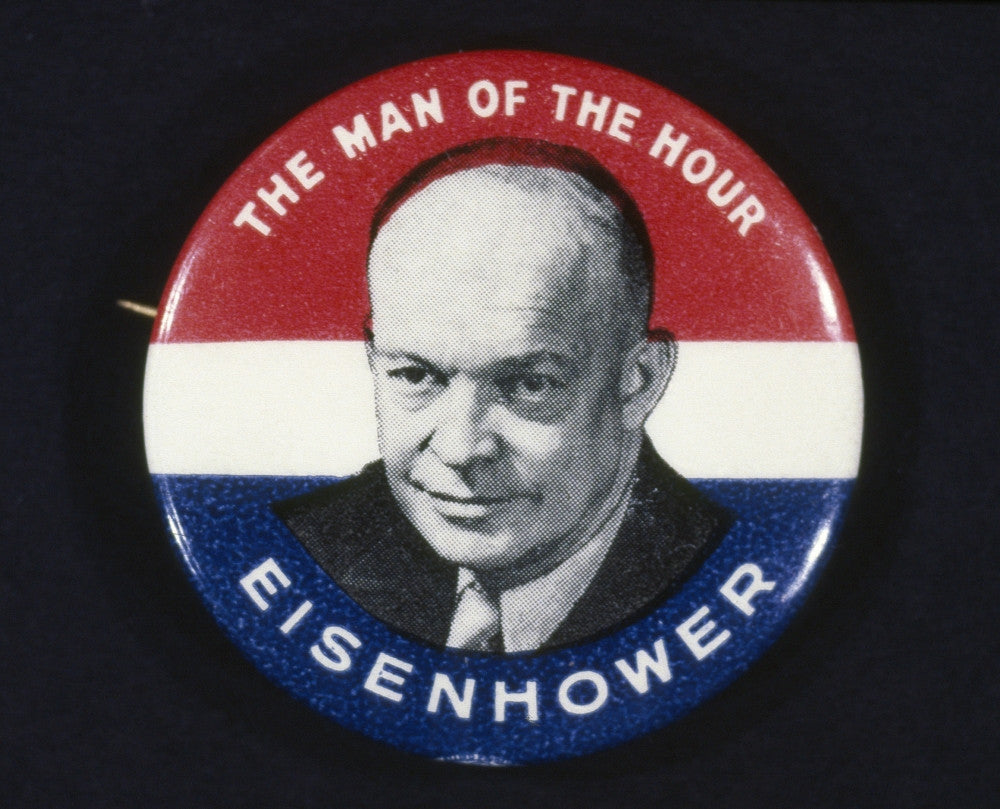 1952 Presidential Campaign Republican Button Poster Print by Granger Collection