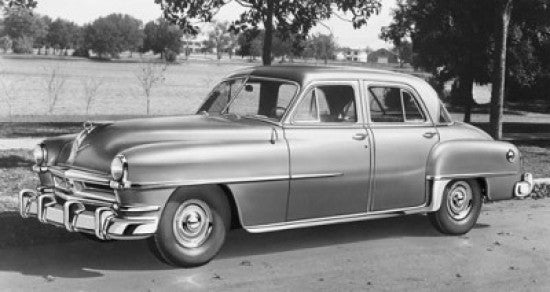 1952 Chrysler Saratoga Fine Art Print - Vintage Car Poster