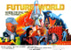 Futureworld Movie Poster featuring Peter Fonda and Blythe Danner - 1976 Fine Art Print