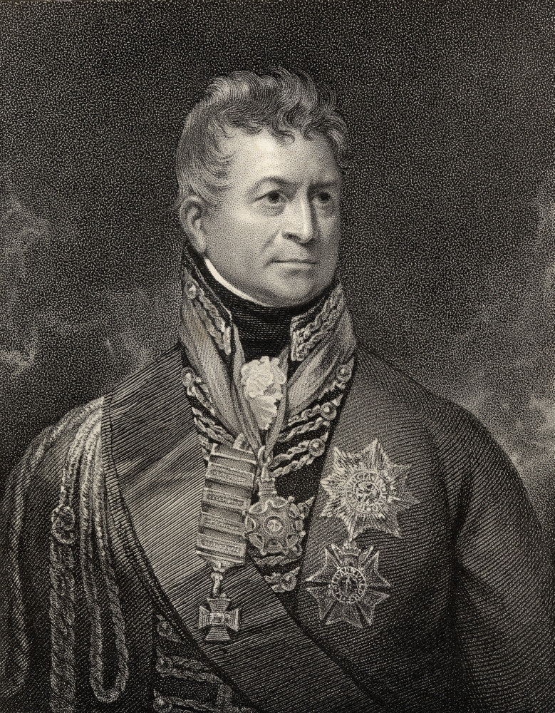 Sir Thomas Picton Engraved Print by P.W. Tomkins | National Portrait Gallery