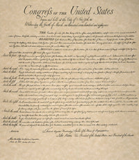 The Bill Of Rights 1789 Fine Art Print by Granger Collection