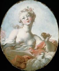 Mademoiselle Marie-Catherine Colombe as Glorious Venus Fine Art Print by Jean Honore Fragonard