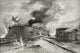 Battle Between The Monitor and Merrimac 1862 Fine Art Print