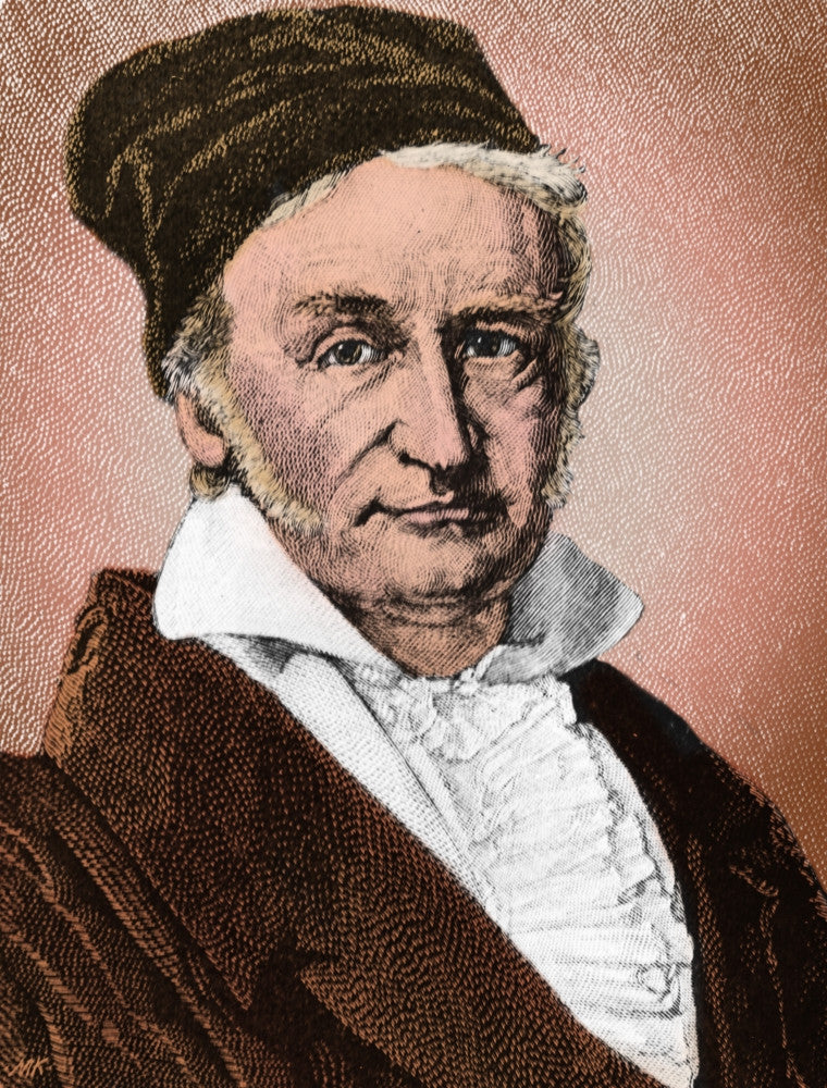 Carl Friedrich Gauss Fine Art Print - German Mathematician