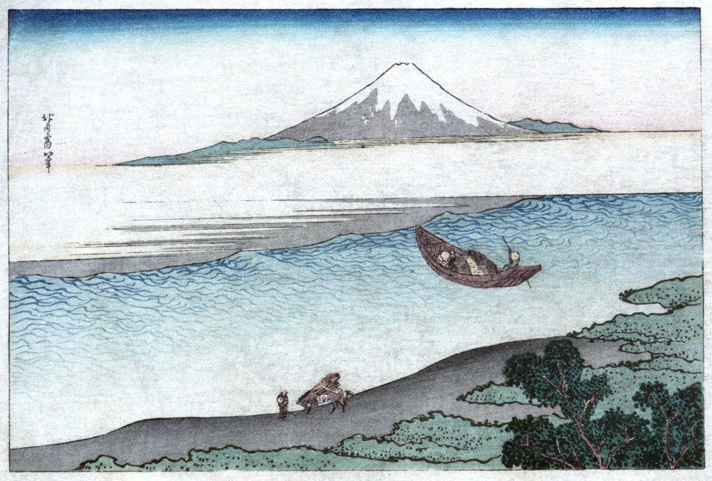 Hokusai's Mount Fuji Fine Art Print - Japanese Woodcut by Katsushika Hokusai