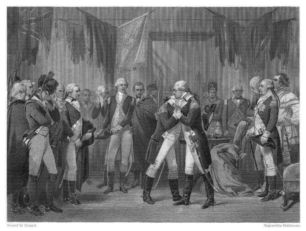George Washington's Farewell to His Officers - Fine Art Print