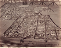 Model of Pompeii Ruins - Vintage 1890 Fine Art Print by Granger Collection