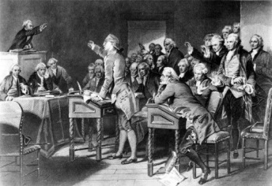 Patrick Henry 'Give Me Liberty or Give Me Death' Speech Poster Print