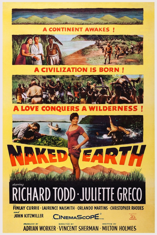 The Naked Earth U Movie Poster Fine Art Print