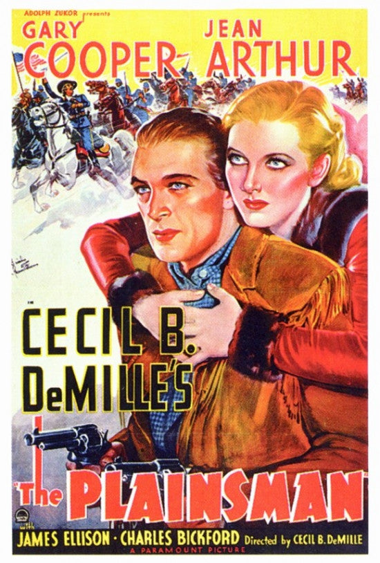 The Plainsman Movie Poster Print - Classic Film Art