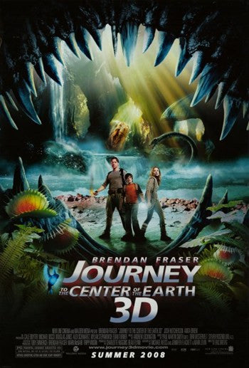 Journey to the Center of the Earth Movie Poster - 11x17
