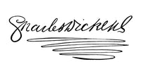 Charles Dickens Autograph Signature Fine Art Print by Granger Collection