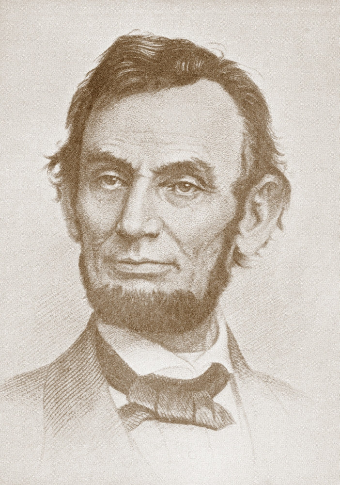 Abraham Lincoln 1809 Fine Art Print - Classic Portrait