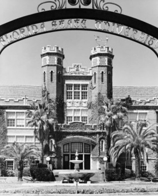 Facade of Florida State University Building Poster Print