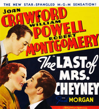 The Last of Mrs. Cheyney Movie Poster Art (1937) | Posterazzi