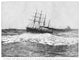 La Champagne Engraving - Passenger Ship in Ice, 1890 Fine Art Print