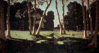 Birch Tree Forest Fine Art Print by Arkhip Ivanovitch Kuindzhi