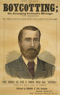 Charles Stewart Parnell American Advertising Circular Fine Art Print