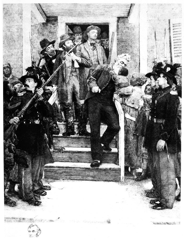 The Last Moments of John Brown Etching by Thomas Hovenden - Fine Art Print
