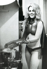 Jane Fonda Chainmail Photo Print - Multiple Sizes Available