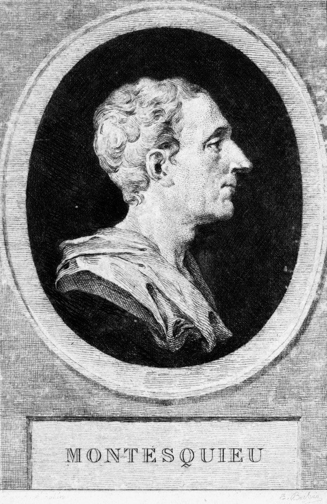 Baron De Montesquieu Etching - 19th Century French Print | Posterazzi