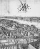 View of London 1647 Fine Art Print by Granger Collection