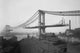Brooklyn Bridge Under Construction Fine Art Print - Unknown Artist